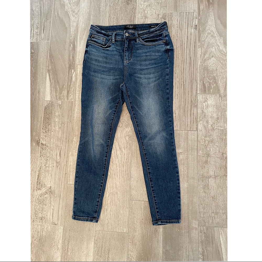 JUDY BLUE Tummy Control High Rise Skinny Jeans, Size 9/29 (fits an 11/30)